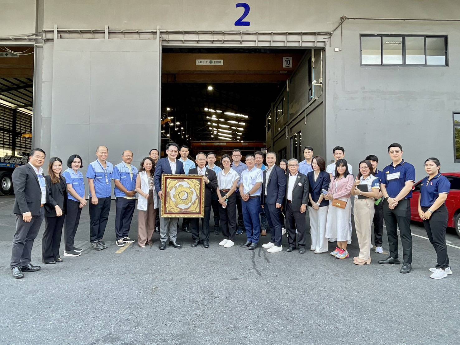 ระชุมสัญจรประจำเดือนกุมภาพันธ์ 2567 ณ บริษัทเกรียงไกร สตีลเซ็นเตอร์ จำกัด